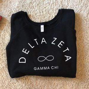 Delta zeta crewneck